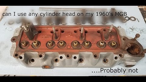 MGB Cylinder head compatibility