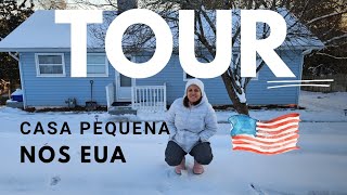 Tour pela minha casa simples nos Estados Unidos #tour #vidanoseua