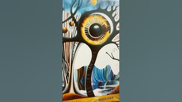 Trip on this psychedelic art piece #art #trippy #music #relaxing #432hz #3dart #satisfying #crazy