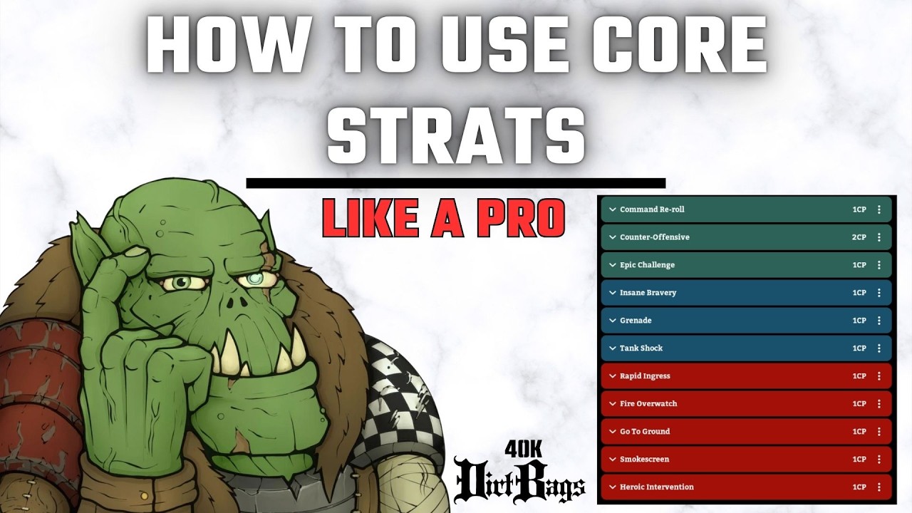 Core Strats Everyone should master | Chapter Approved Competitive | #40k #warhammer40k