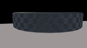 How to wrap a pattern around a ring in @SelfCAD part 2