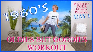 1960's Oldies but Goodies Walking Workout | Fun Exercise for Seniors and Beginners | Improved Health