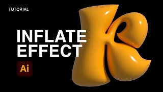 Inflate Anything in Adobe illustrator with this 3D Effect