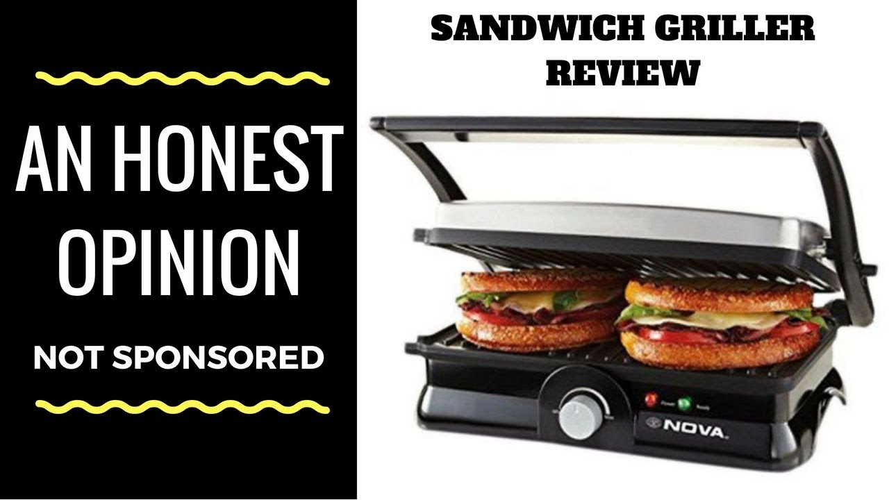 Betreffende Zending kleding Grill Sandwich Maker Review | NOVA Griller & Sandwich Maker | Urban Rasoi -  YouTube