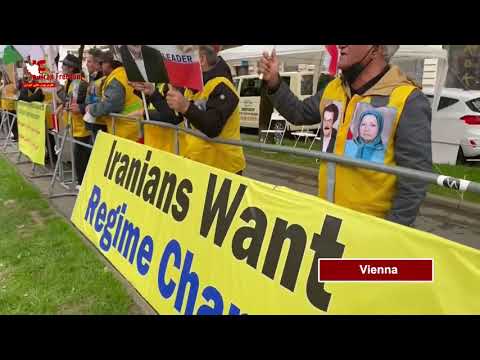 PMOI/MEK Supporters Rally in Vienna, London & Oslo Against Iran's Regime Sham Presidential Election