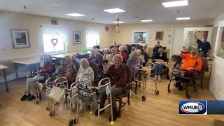 New Hampshire weather nursing home visit: Bedford Nursing and Rehabilitation Center