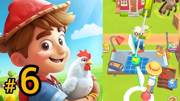 Little Farm Story : Idle Tycoon Gameplay Walkthrough Part 6 - Farming Games For Android & ios 6666