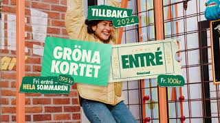 Favoriterna är tillbaka - Entrébiljetten + Gröna Kortet!