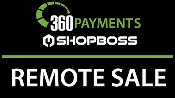 Legacy - How to Make a Text-to-Pay Sale in Shop Boss with 360 Payments