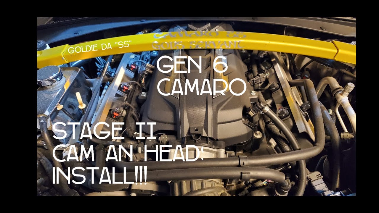 Gen 6 Camaro LT1 Cam Heads Part 1 YouTube