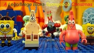 A Lego/Mega Bloks Spongebob Christmas