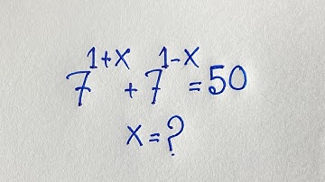 Germany | Can You Solve? | A nice maths olympiad question solution :X=?