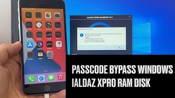iAldaz Xpro ramdisk windows tool for passcode bypass iOS14 and iOS15 iPhone 6S,7,8 and X