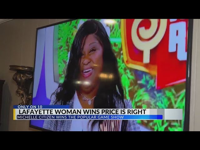 Lafayette woman wins showcase on ‘The Price is Right,’ almost didn’t go on the trip class=