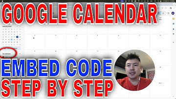 ✅ Hoe krijg ik de HTML-embedcode van Google Agenda🔴