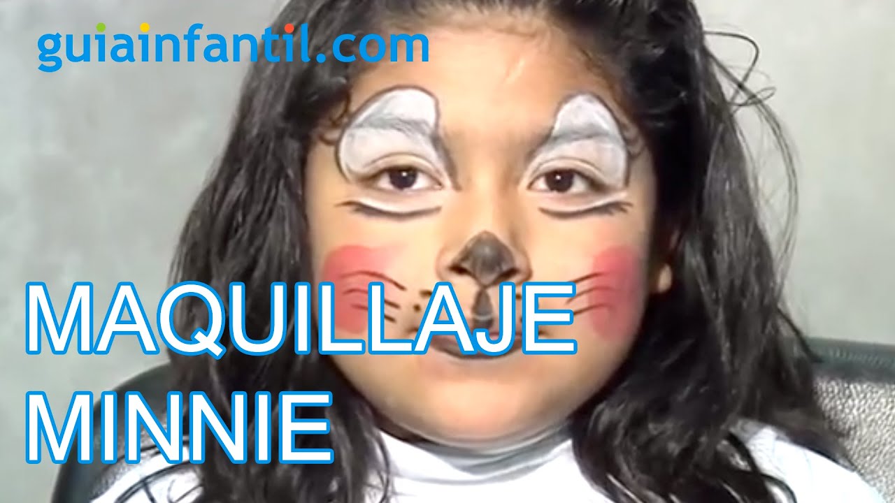 Maquillaje de fantasía de Minnie, image size:1280x720
