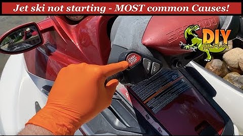 Jet ski not starting - MOST common causes