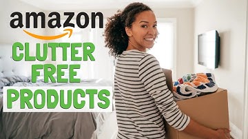 8 Amazon Products for A Clutter Free Home