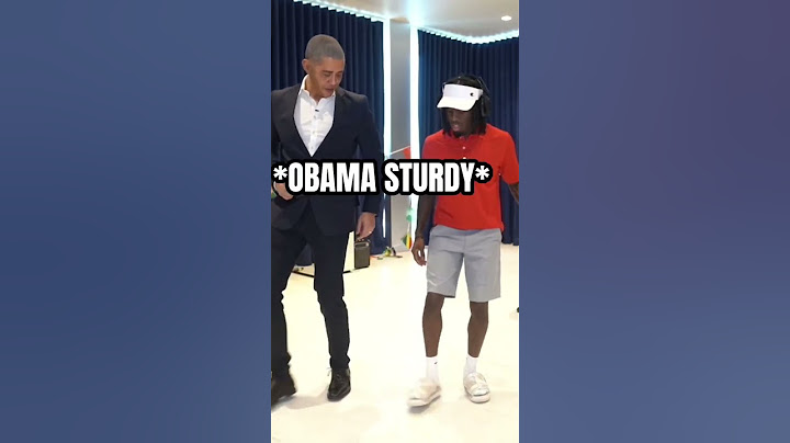 Kai Cenat Teaches Obama How To Get Sturdy😂💀