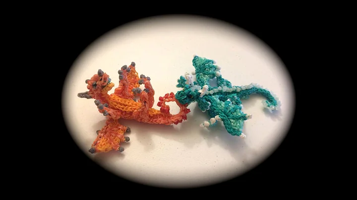 Part 1/2 Rainbow Loom Detailed Baby Dragon (1 Loom)