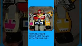 Power Rangers Deluxe Lost Galaxy Megazord Bandai 1998 Robot Transformers Rough