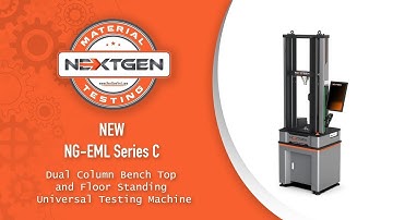 NG-EML Series C Universal Testing Machine | Operation & Safety Features | 5 kN – 50 kN | NextGen