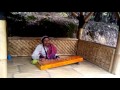 Melodious music distinctive art bandung saung kecapi