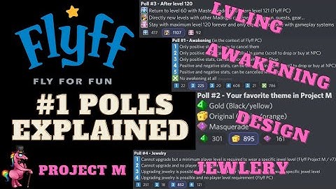 Flyff Project M (Polls Explained #1) {ProjectM} [Fly For Fun] (Update)