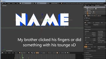 [Blender Tutorial] How To Animate Text Without Commotion
