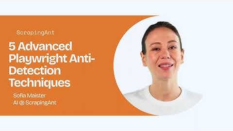Never Get Blocked Again  5 Advanced Playwright Anti Detection Techniques