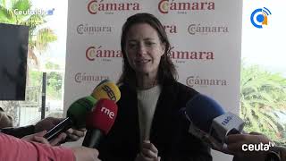 María Casado: "Ceuta tiene enormes posibilidades como escenario de rodajes"