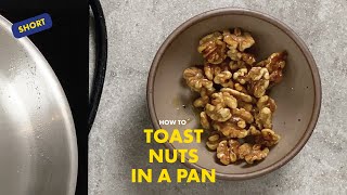 How to toast nuts in a pan