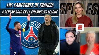 PSG Luis Enrique campeón de la Ligue 1. Mbappé se quiere despedir ganando Champions | Exclusivos