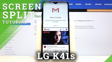 How to Enter Split Screen Mode on LG K41s - Double Display