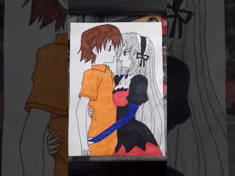 I Draw Jinguuji Kuesu 神宮寺クエス Right And Amakawa Yuuto 天川ユウト Left From Omamori Himari おまもりひまり Youtube