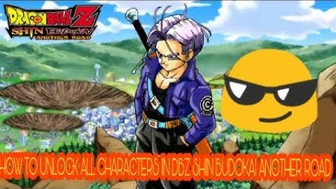 HOW TO UNLOCK ALL THE CHARACTERS IN DBZ SHIN BUDOKAI ANOTHER ROAD