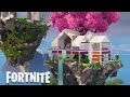 Fortntie Creative Timelapse - Floating Island Treehouse