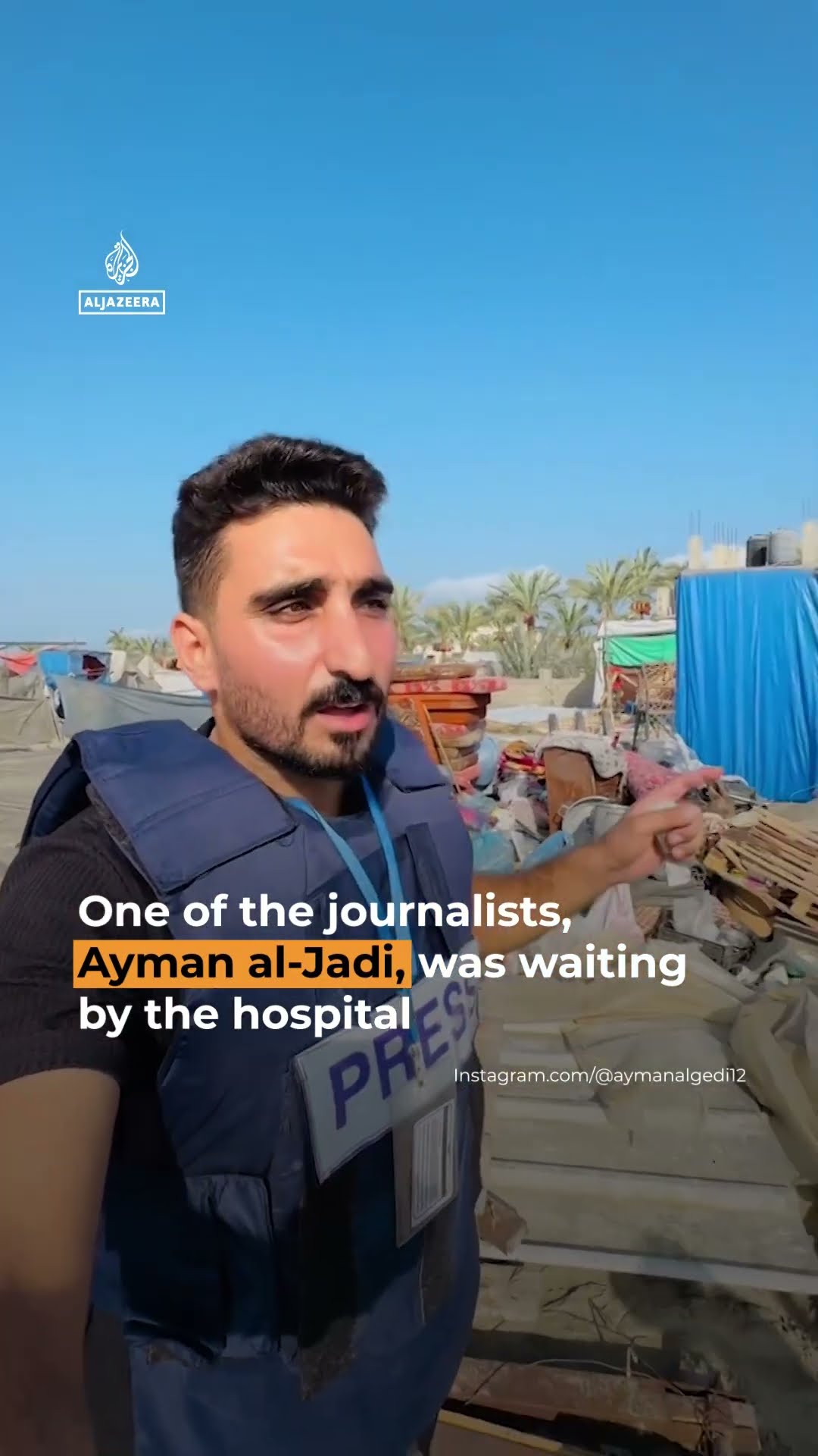 Israeli attack kills five journalists inside press vehicle in Gaza | AJ #shorts