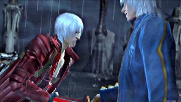 Vergil Beats Dante & Dante Transforms First Time Cutscene - Devil May Cry 3 HD Remaster PS5 (4K UHD)