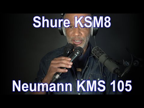 Shure KSM8 vs Neumann KMS 105 (Earthworks SR314)