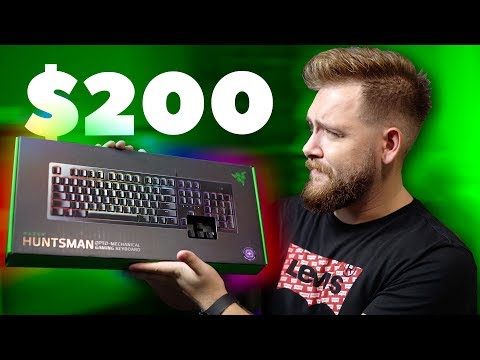 Видео: Игровая ЛАЗЕРНАЯ Клавиатура! Razer Huntsman