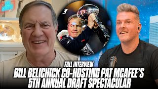 Bill Belichick Will Be Co-Hosting Pat McAfee