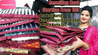 Reselling All Type of Kurta/Anarkali/Palazo/Sharara/Duppata Set/LehngaStarting From 199P-6#meesho