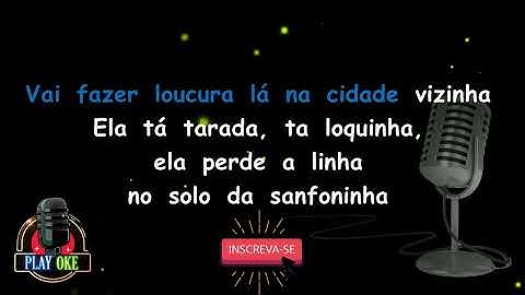 RITMO DA SANFONINHA - KADU MARTINS | KARAOKE com letra rolante