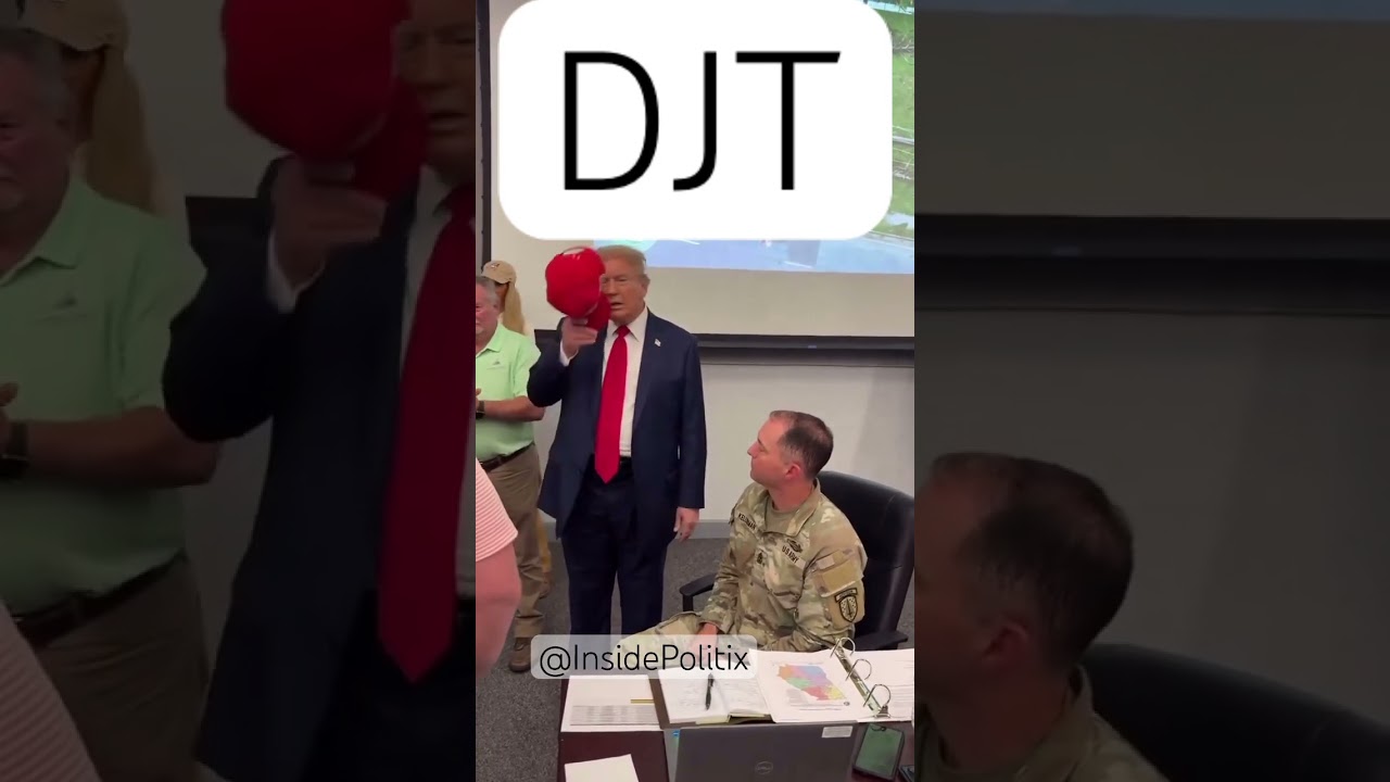 Trump meets US Army Soldier 30/09/2024 
