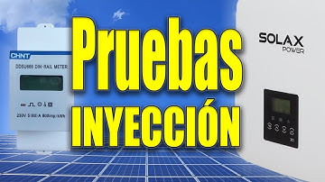Evaluación de Inyección Cero en el Inversor SOLAX X1