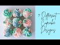 Cupcake Designs: 9 Different Ways in less than 2 minutes!