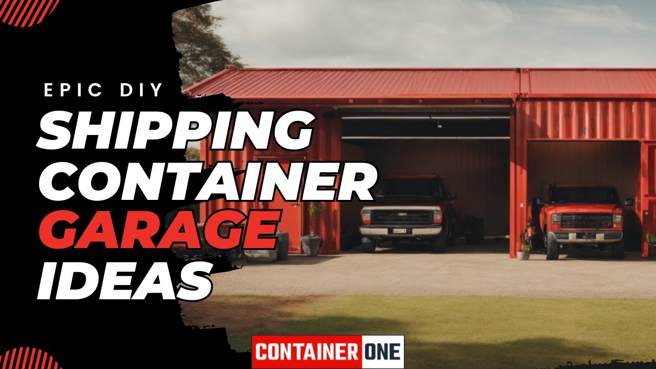 How to make a shipping container garage - Storage and Canopy