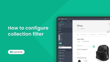 How to Configure Collection Filter Sidebar in LayoutHub | Easy Shopify Page Builder