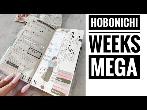 Видео: Часть 2. Мой hobonichi weeks 🩷 Как веду планирование 2024, финансы, списки задач, планы, информацию🩵